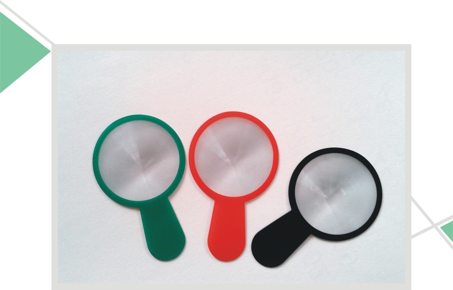 厂家直销菲涅尔放大镜pvc放大镜创意放大镜书签3倍手柄放大镜礼品