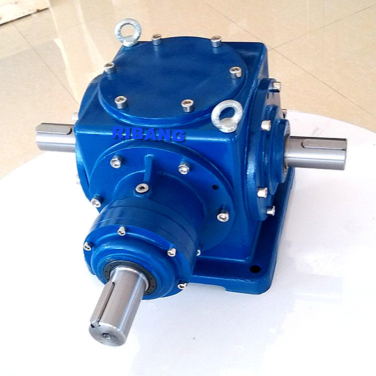 日邦t10直角减速齿轮箱非标可定制用于机械设备的传动转角转向