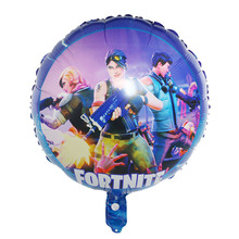 18寸堡垒之夜气球 游戏手柄气球 Fortnite电竞嘉年华游戏派对装饰