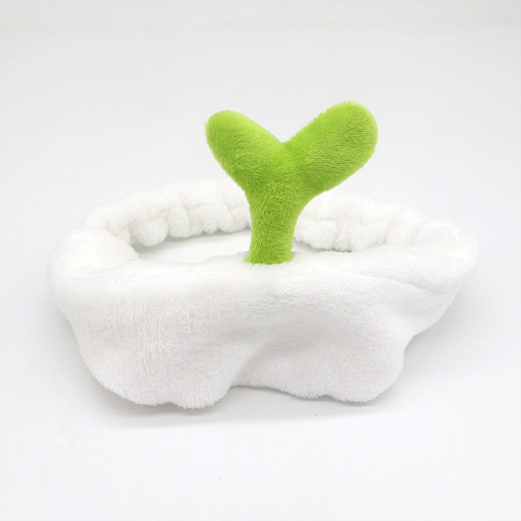 小草头箍女网红ins韩版可爱豆芽发箍发捆简约敷面膜洗脸发带头饰