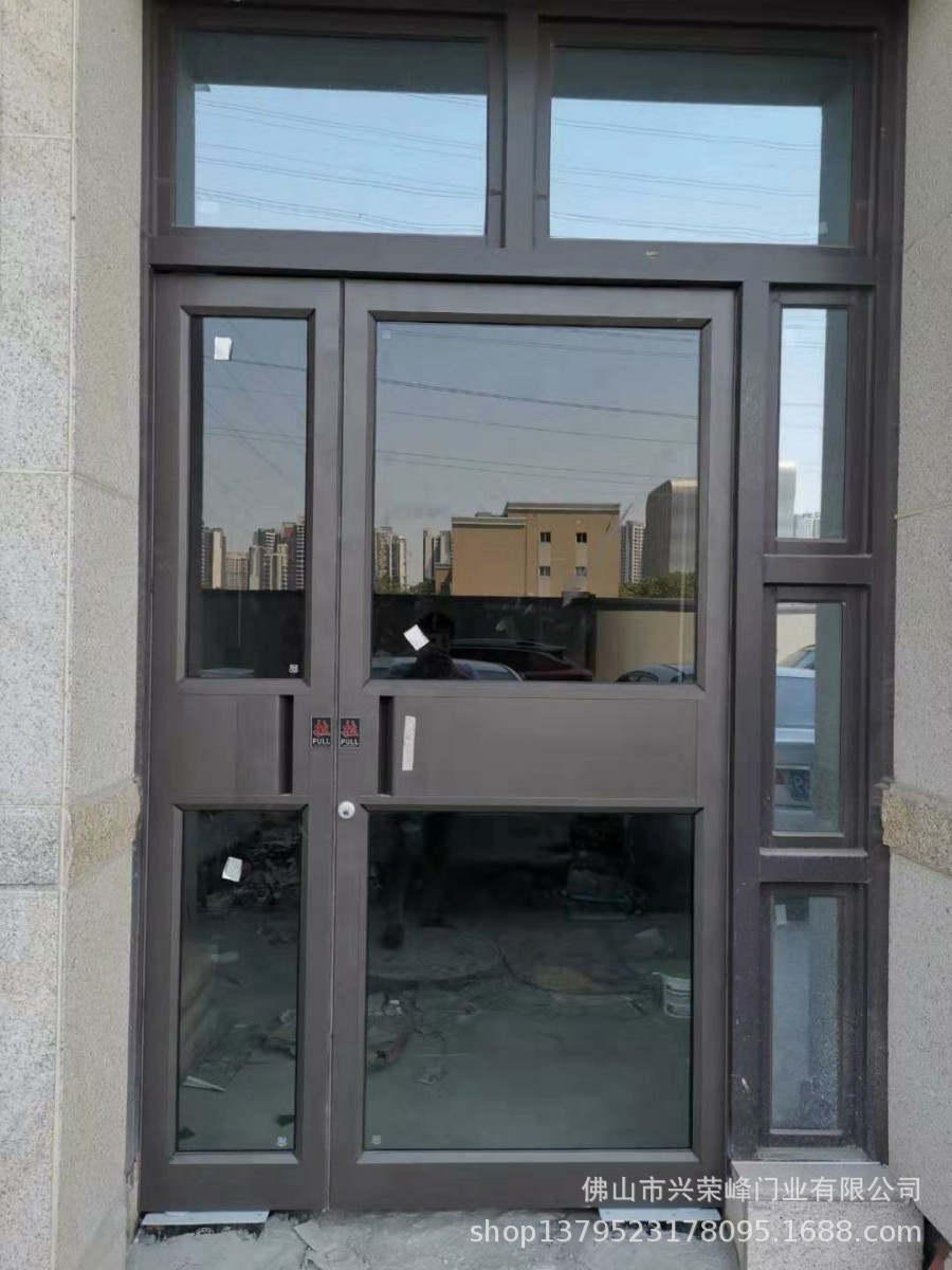 店铺商铺地弹门 肯德基门 推拉单开门全国订做