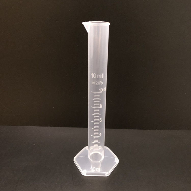 供应 塑料实验量筒带刻度食品级 pp量筒 量杯10ml耐酸碱量筒