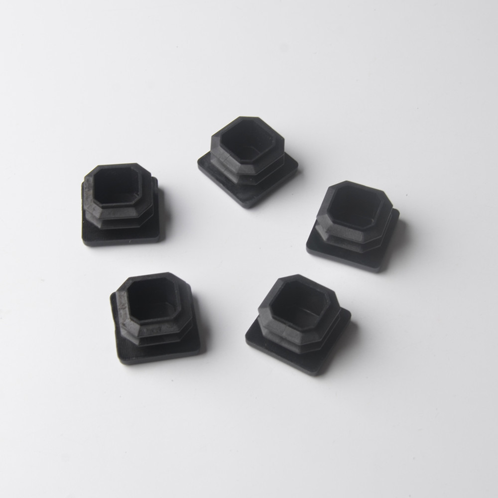 厂家直销25方塞铁管堵头不锈钢管塑料堵头塑料闷头平面方塞管盖