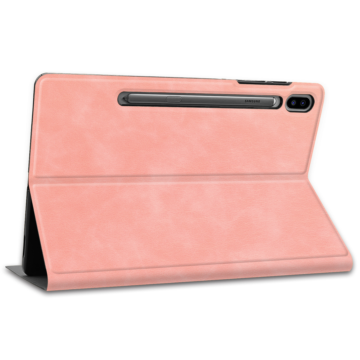 适用于三星tab s6 10.5 t860平板保护套t865休眠皮套牛皮前撑皮套