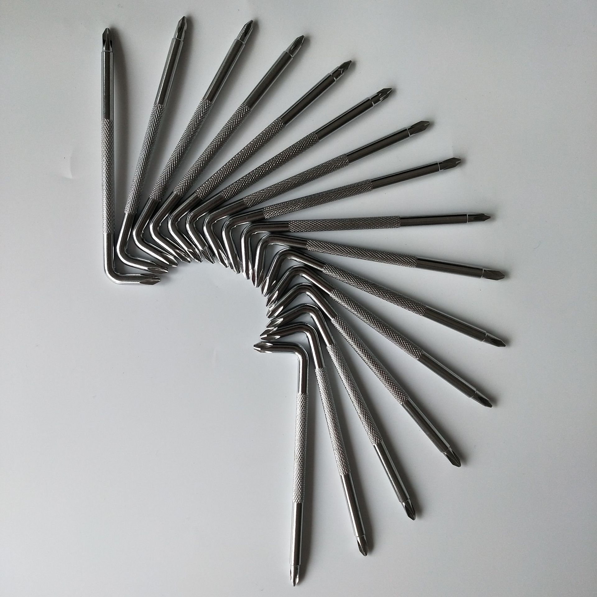 l型螺丝刀刀杆 两用螺丝刀家用便携螺丝刀套装定制