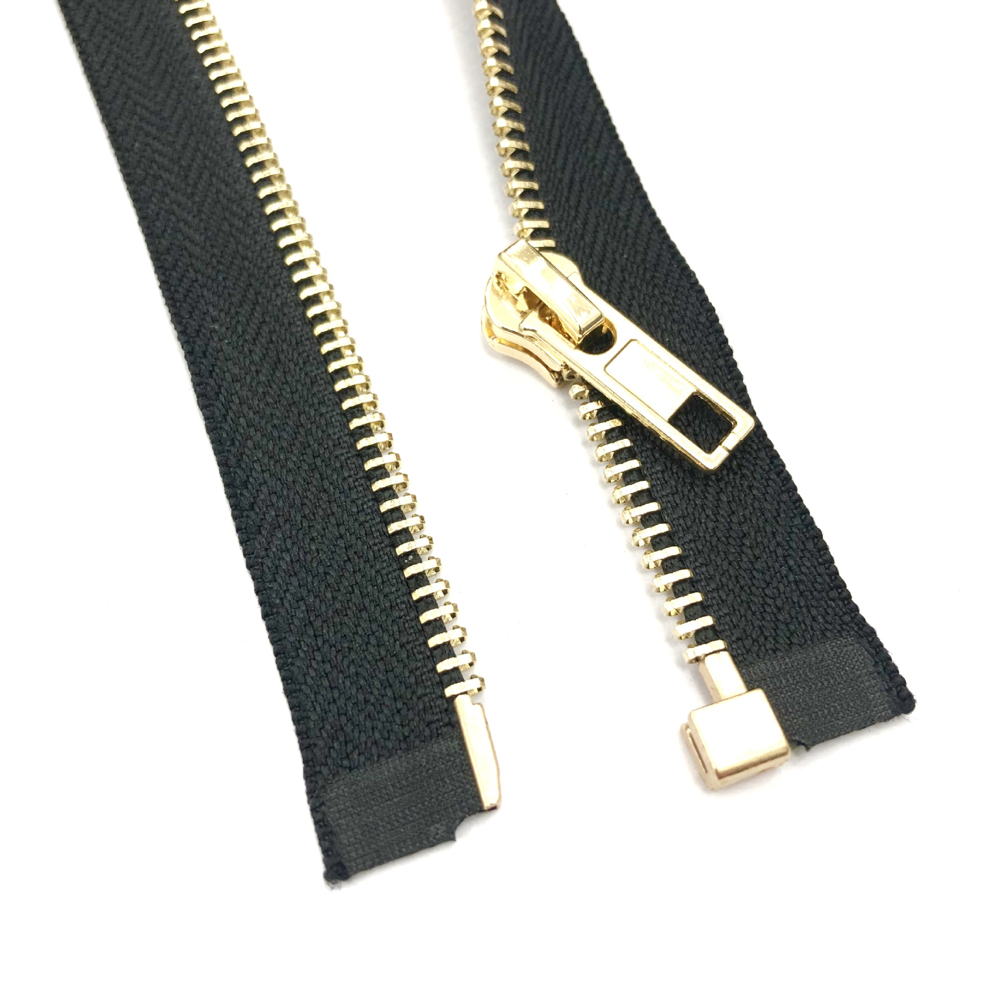 8号金属拉链开尾黑色拉链羽绒服夹克外套拉链前中自锁长拉链厂家
