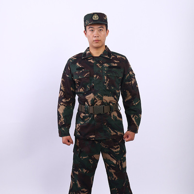 批发猎人迷彩服特种兵作战服户外拓展训练迷彩服军训服