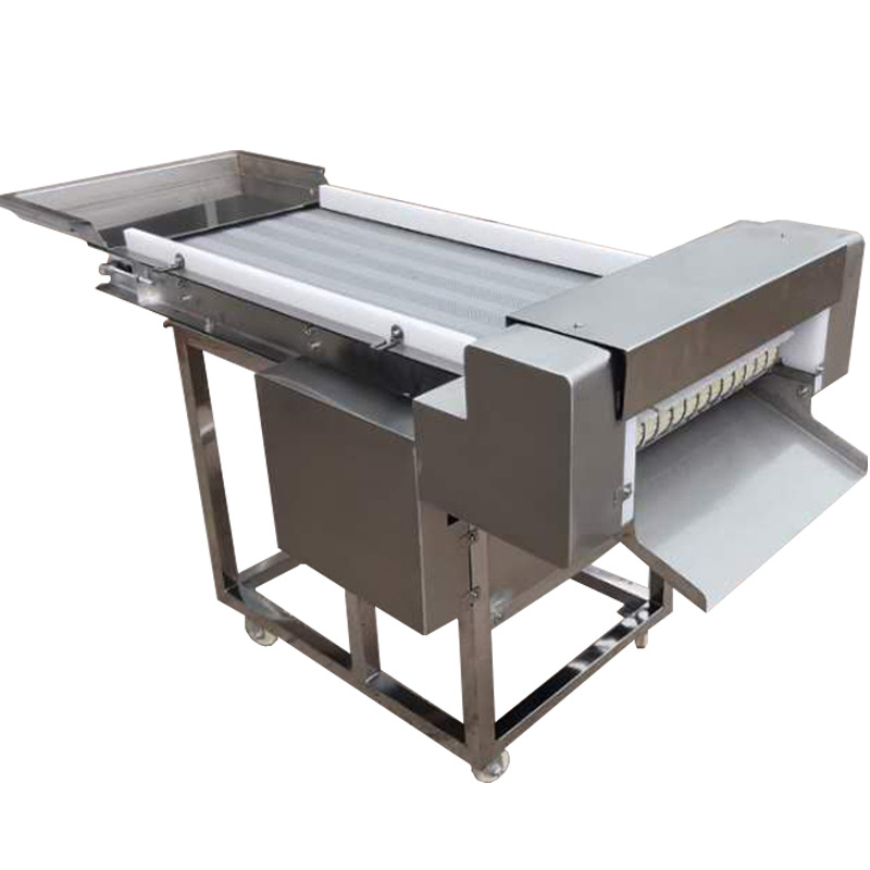 鱿鱼切丁切条机操作视频图片 豆腐皮切丝机全自动 鱿鱼切圈机诸城