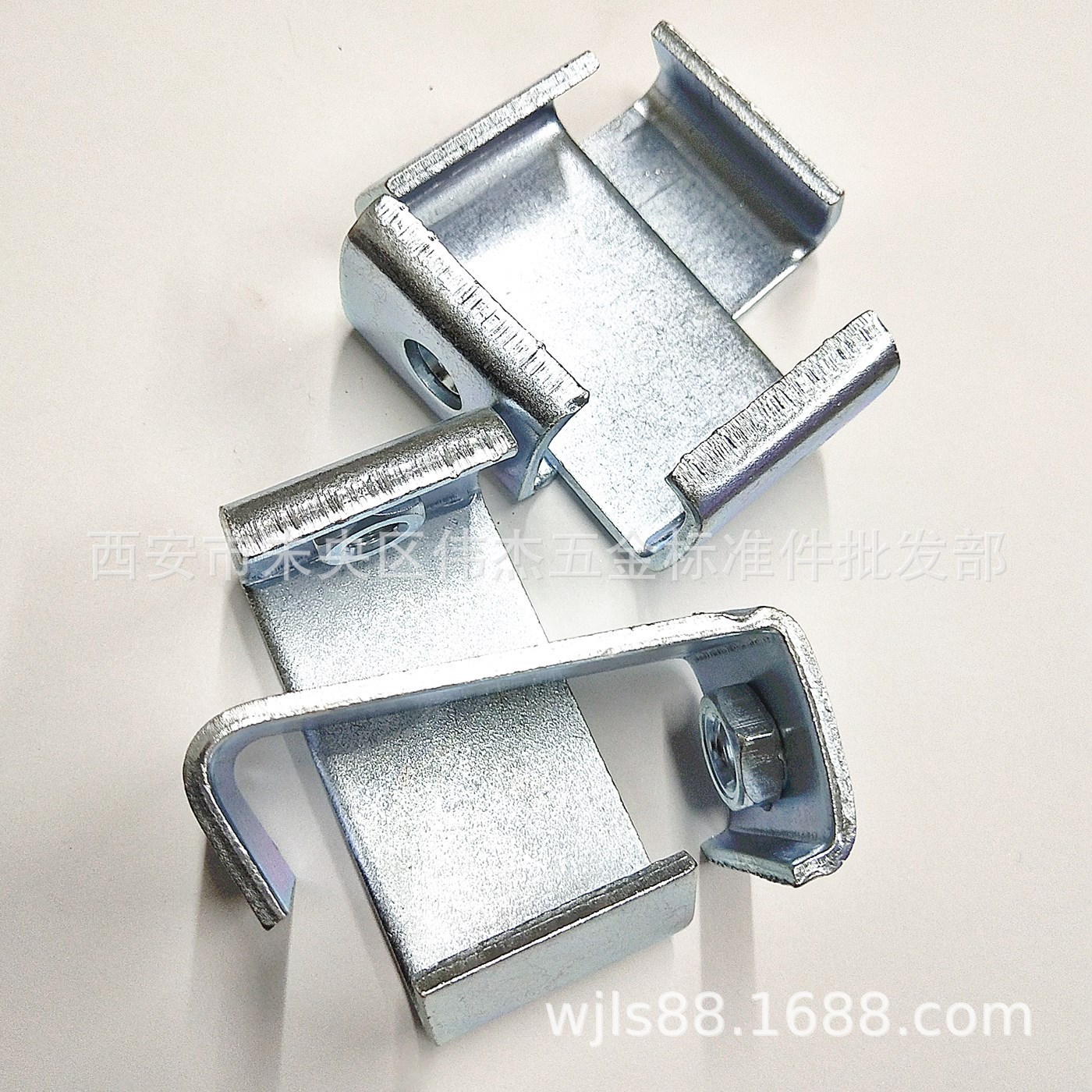 c型钢吊卡/丝杆挂钩/通丝杆c型钢卡/吊顶用吊钩/m8m10m12西安现货
