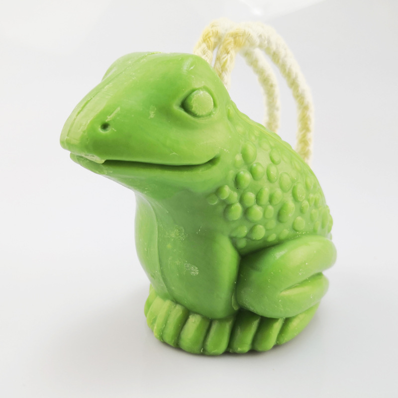 代 工欧美出口可爱卡通可爱创意动物香皂 青蛙儿童沐浴香皂定 制
