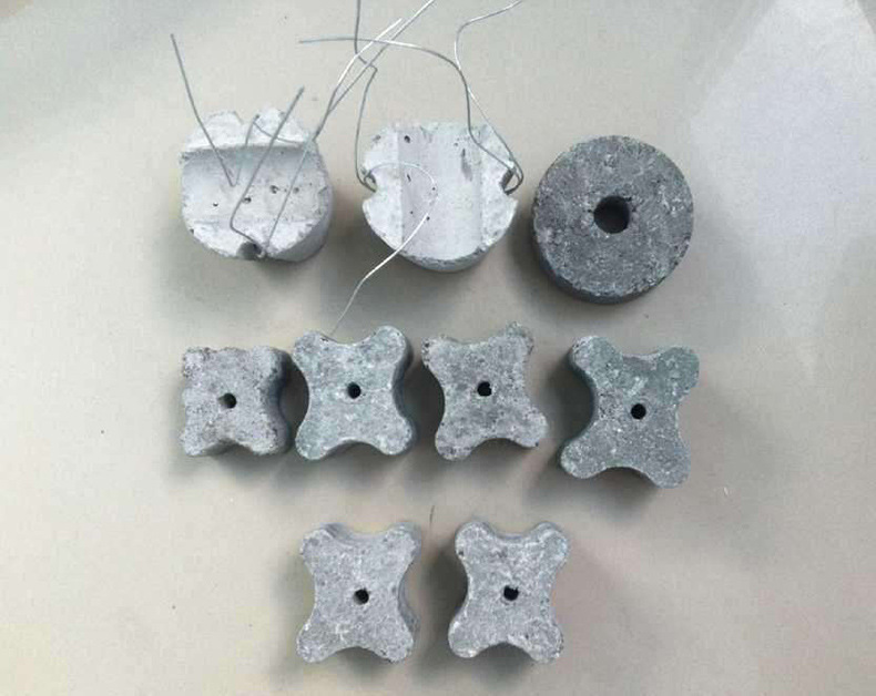 河北工厂直供梅花形混凝土水泥垫块水泥支撑钢筋保护层垫块批发