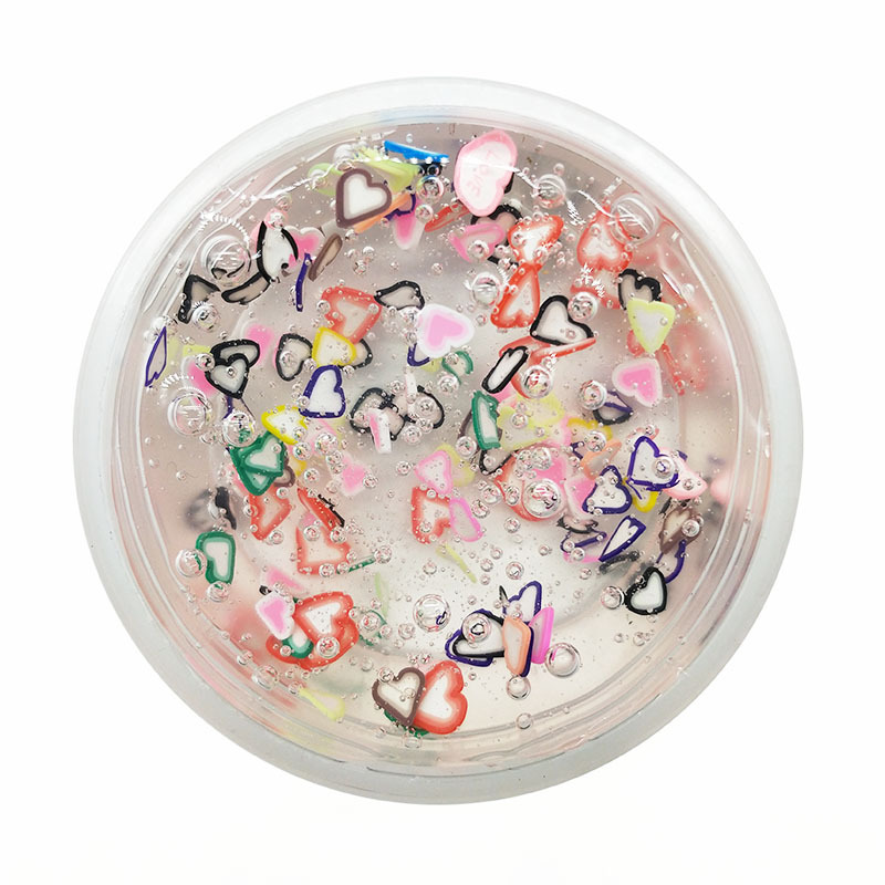 史莱姆slime水晶泥不粘手圣诞动物水果切片diy果冻泥戳戳泥玩具