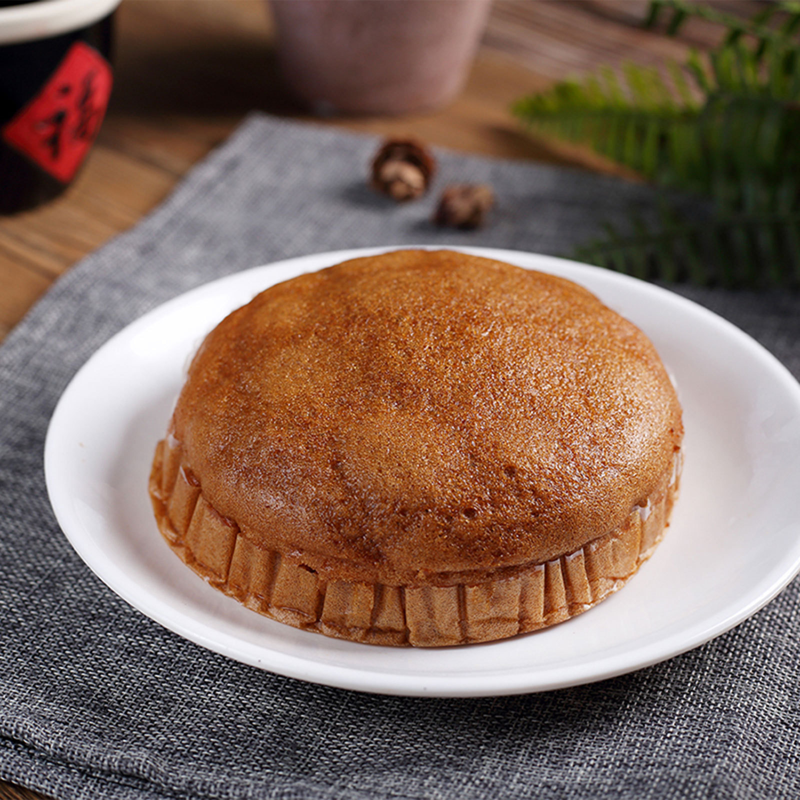 经典广式点心茶楼酒楼必点糕点古法马拉糕200克/个*4个/袋