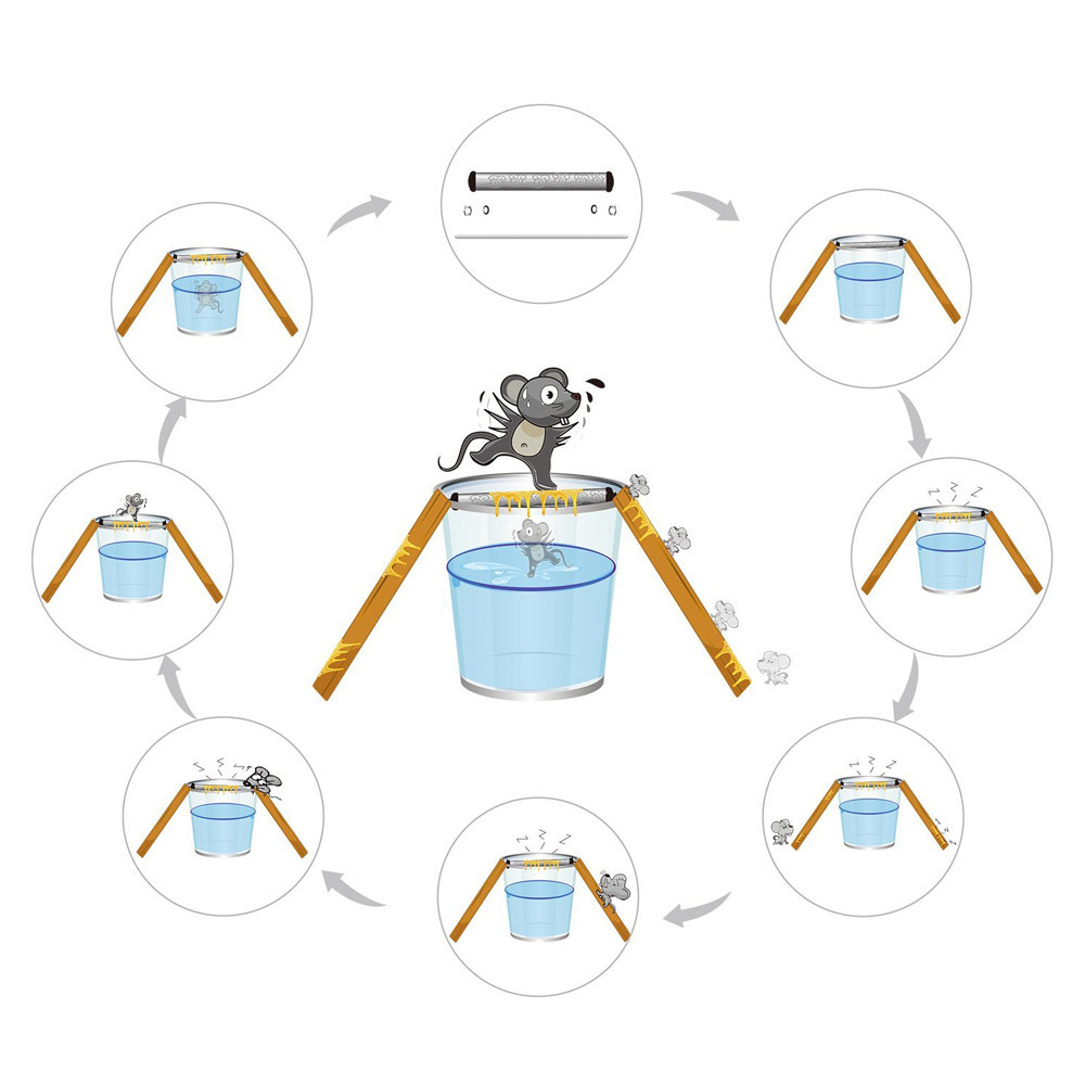 2021滚筒式逮鼠器 捕鼠器 家用不锈钢辊筒抓鼠器 老鼠捕捉器现货