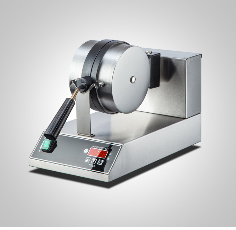 新粤海uwb-03旋转式华夫炉 商用台式电热松饼机 脆饼电华夫饼炉