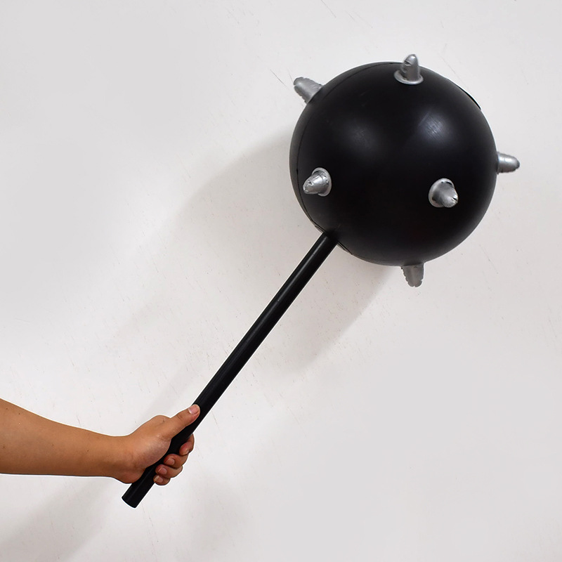 加厚pvc大号充气锤子千吨锤锤榔玩具批发伤不起助威道具地推礼品