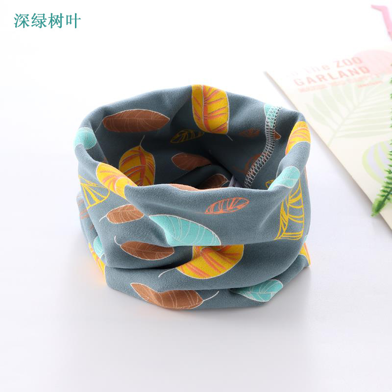 Children's Scarf Neckerchief Cover Neck Male and Female Baby Korean Autumn and Winter Infant Pullover Scarf Keep Baby Warm Scarf