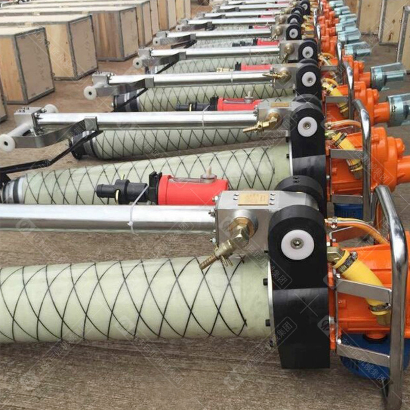 矿用气动锚杆钻机 mqt-130/2.8齿轮式气动马达支腿式支护锚杆钻机