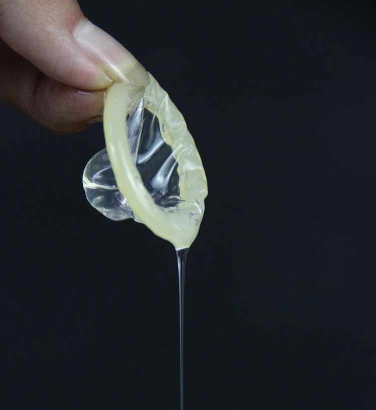 诗诺梨花沐雨玻尿酸避孕套100只装水溶性大油量超薄润滑安全套子