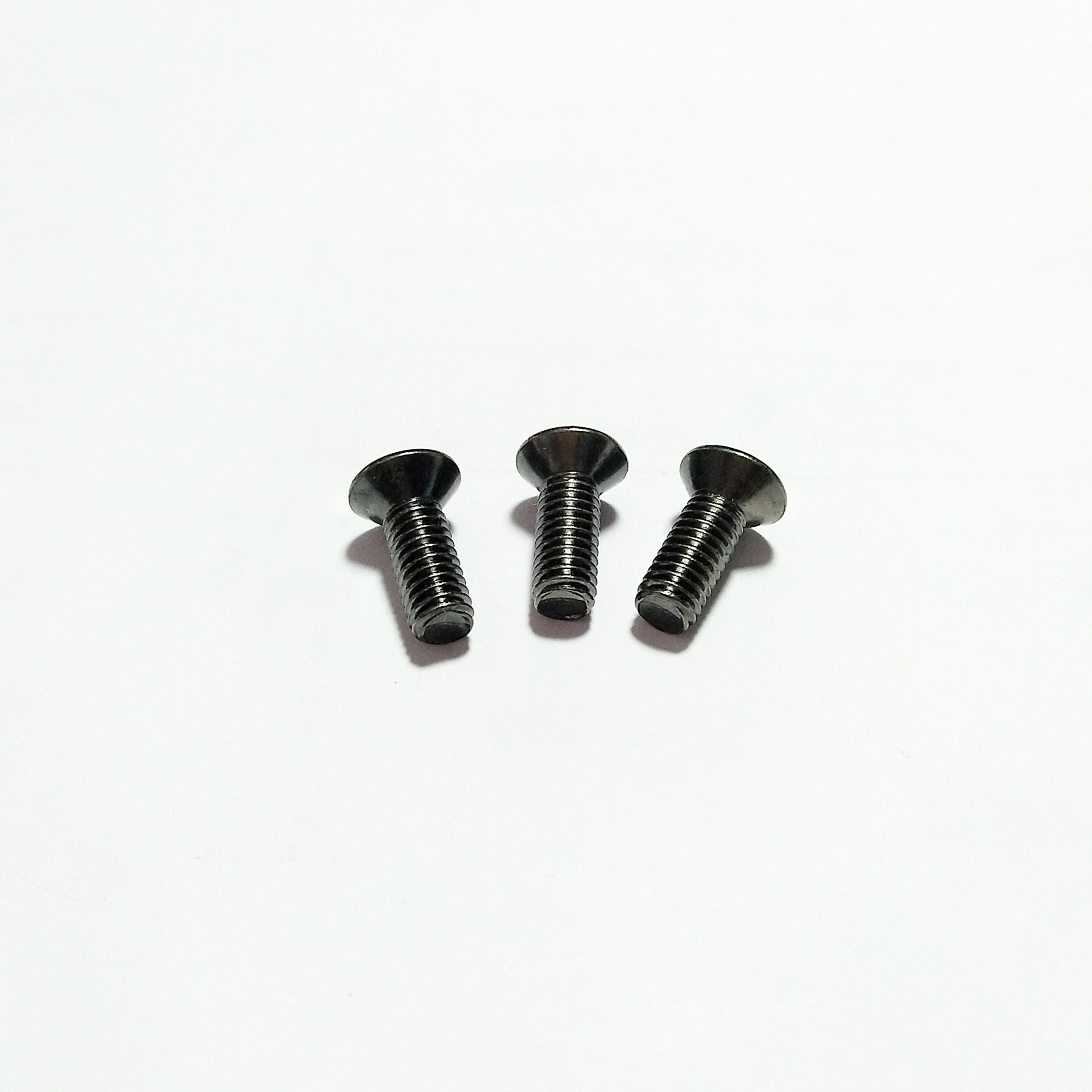 厂家直销 黑镍十字沉头螺丝 十字平杯螺丝 英制平头螺钉