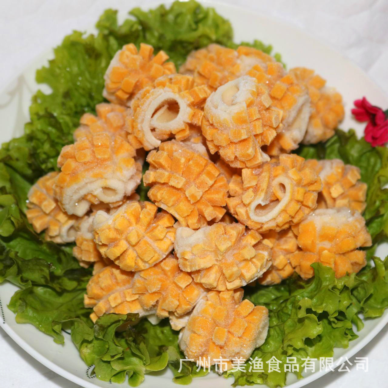 冷冻食品 双色腰花肠关东煮 麻辣烫火锅丸子火锅食材2.5kg*4包/件