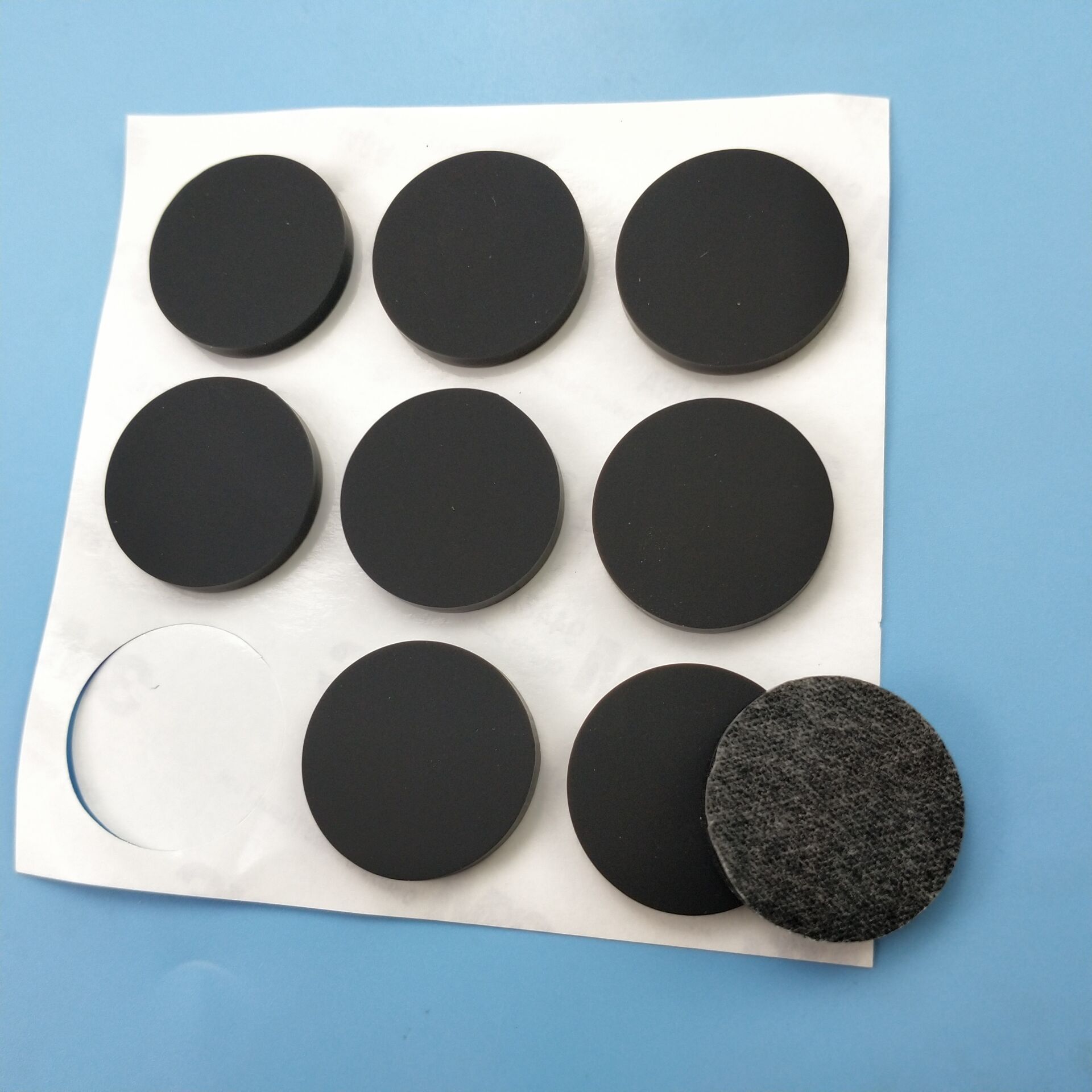 自粘家具笔记本汽车摆件桌椅脚防滑固定减震缓冲垫硅胶脚垫密封垫
