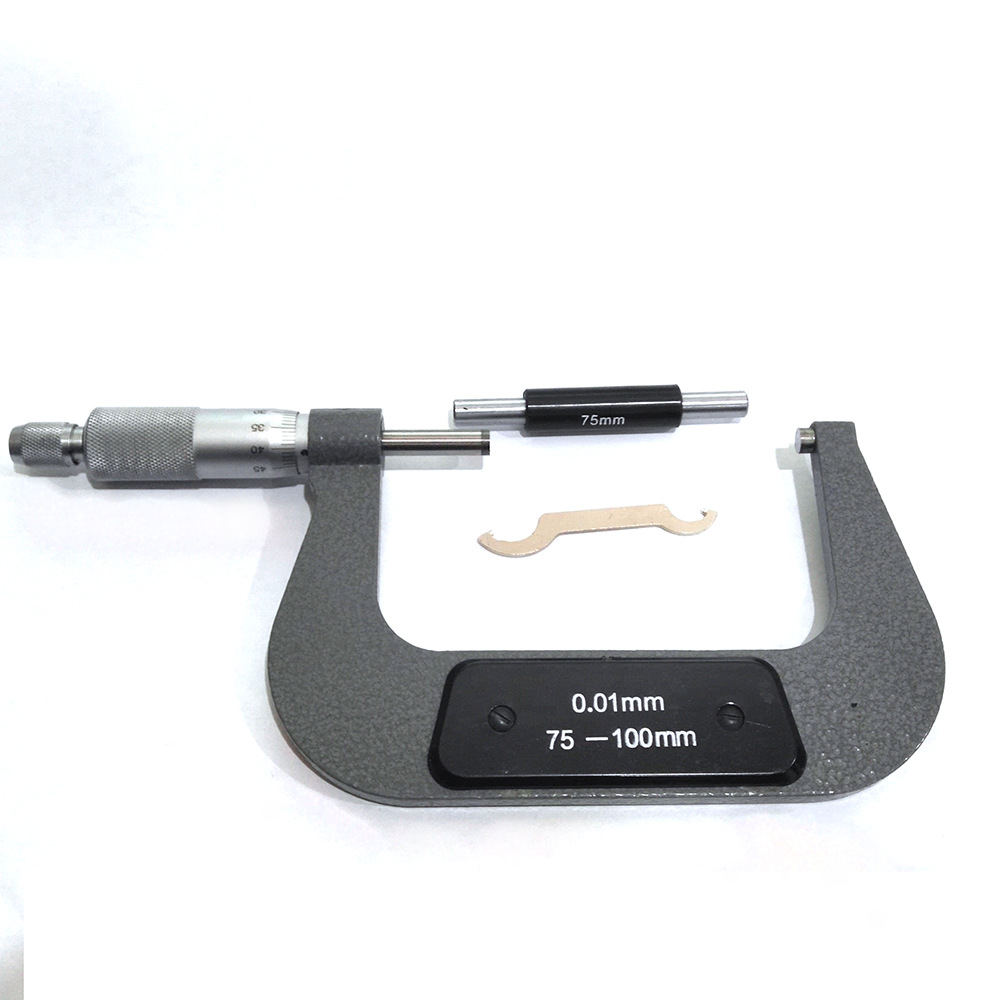跨境 数控量具 高精度千分尺 无数显机械千分尺 0-150 套装