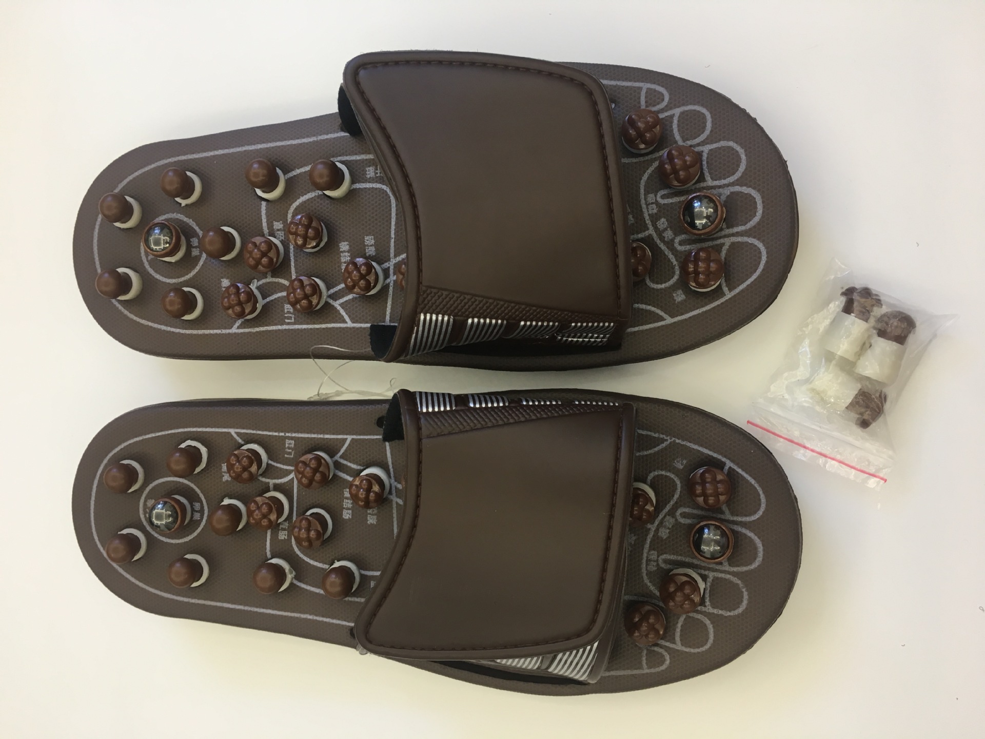 按摩拖鞋 弹簧旋转磁疗按摩鞋保健健身穴位理疗新品推荐