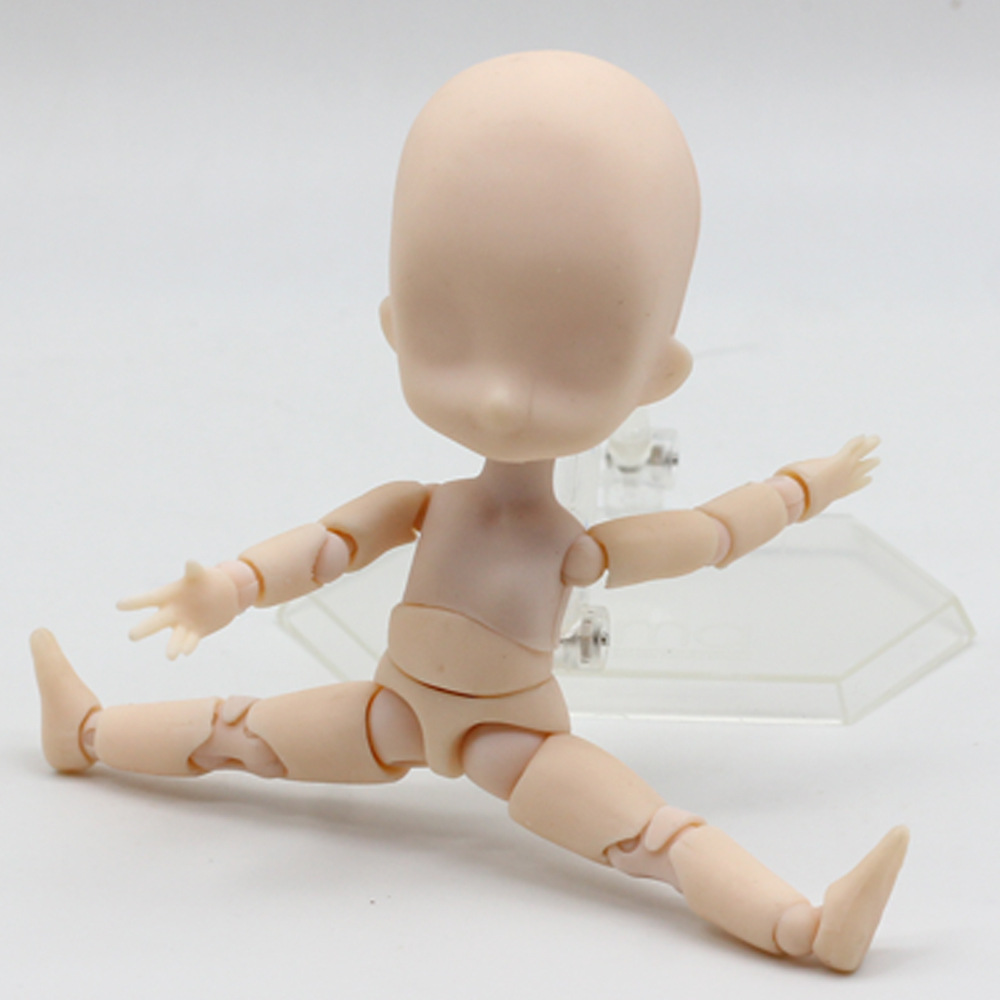 盒装ob娃娃素体 12分bjd素体娃娃 正版dod娃娃素体q版小孩身体