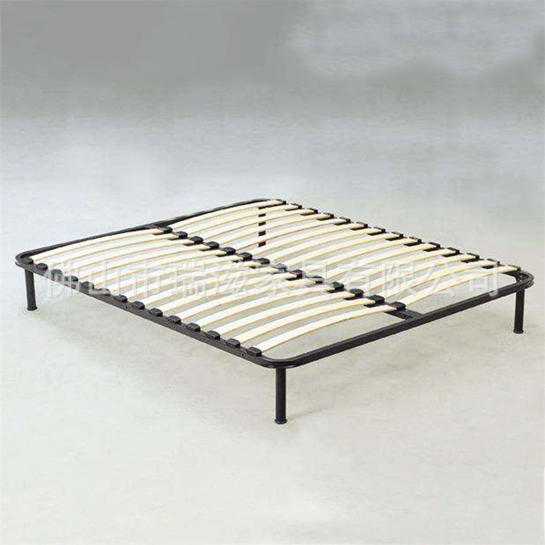 折叠排骨架定制酒店卧室方形钢木龙骨架金属拆装排骨架1.2米1.9米