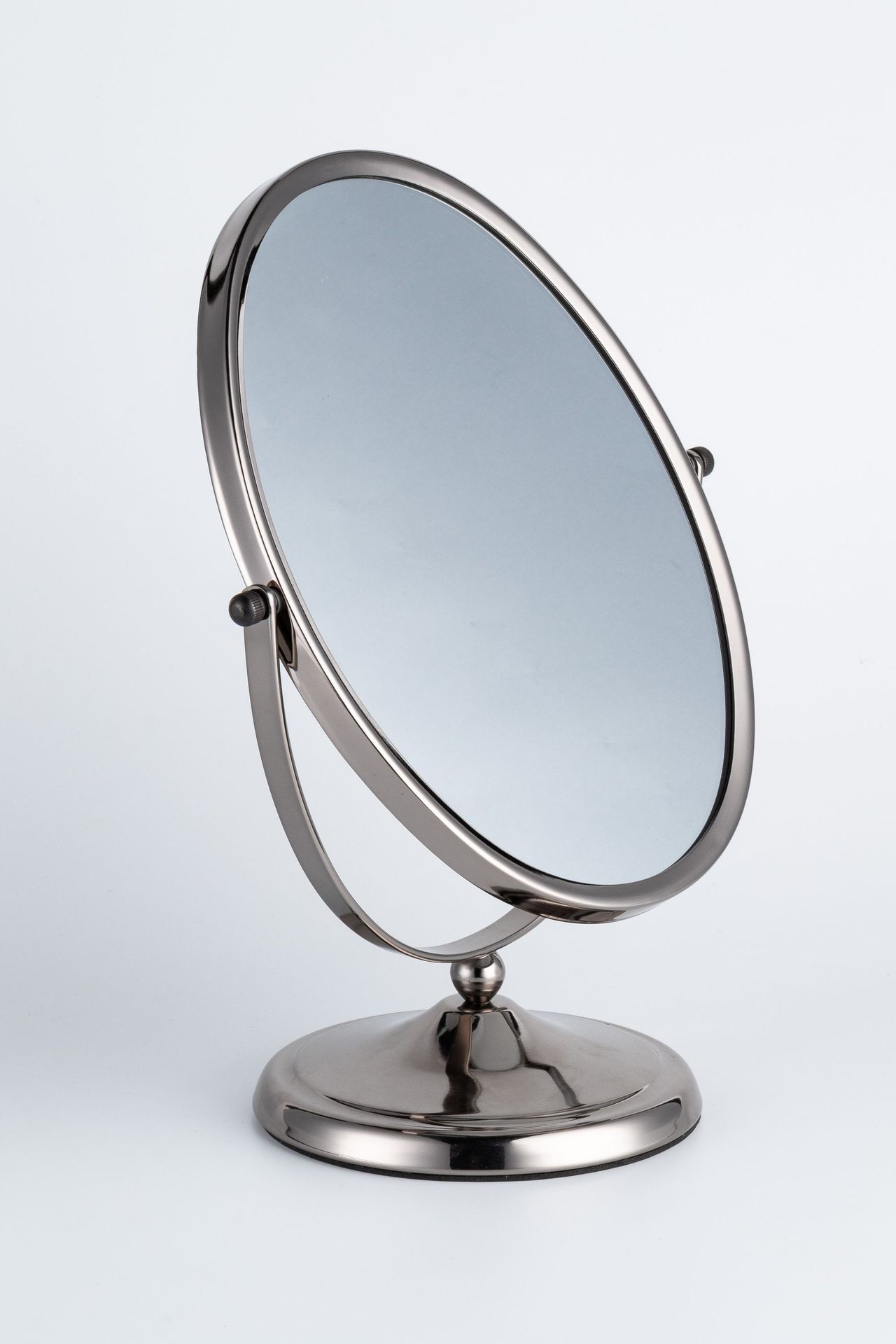 眼镜首饰珠宝店镜子柜台专用双面镜台式化妆试戴镜子看货镜道具