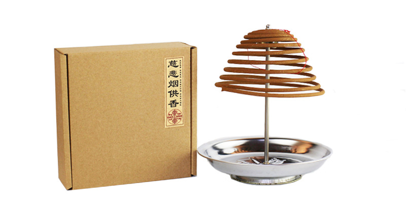 烟供 药供24h盘香 上供下施除障聚福 甘露香环香二十四小时熏香