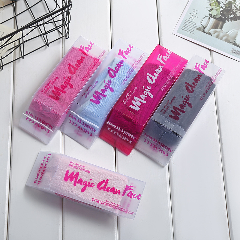 厂家供应卸妆清水洗脸面巾Makeupcleaner美容洁面毛巾超细纤维