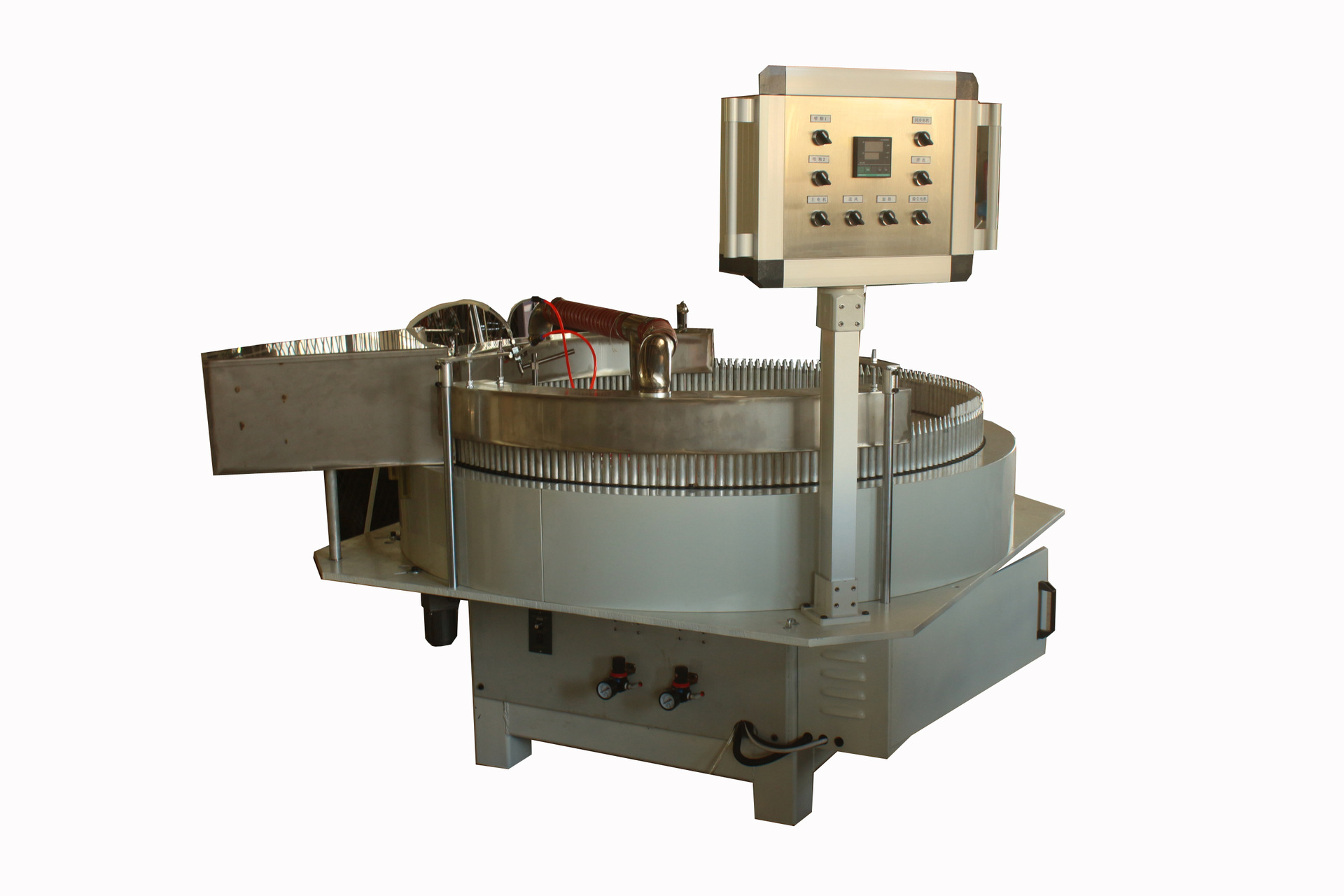 陶瓷产品火花塞绝缘体专用 上釉机喷釉施釉陶瓷加工设备