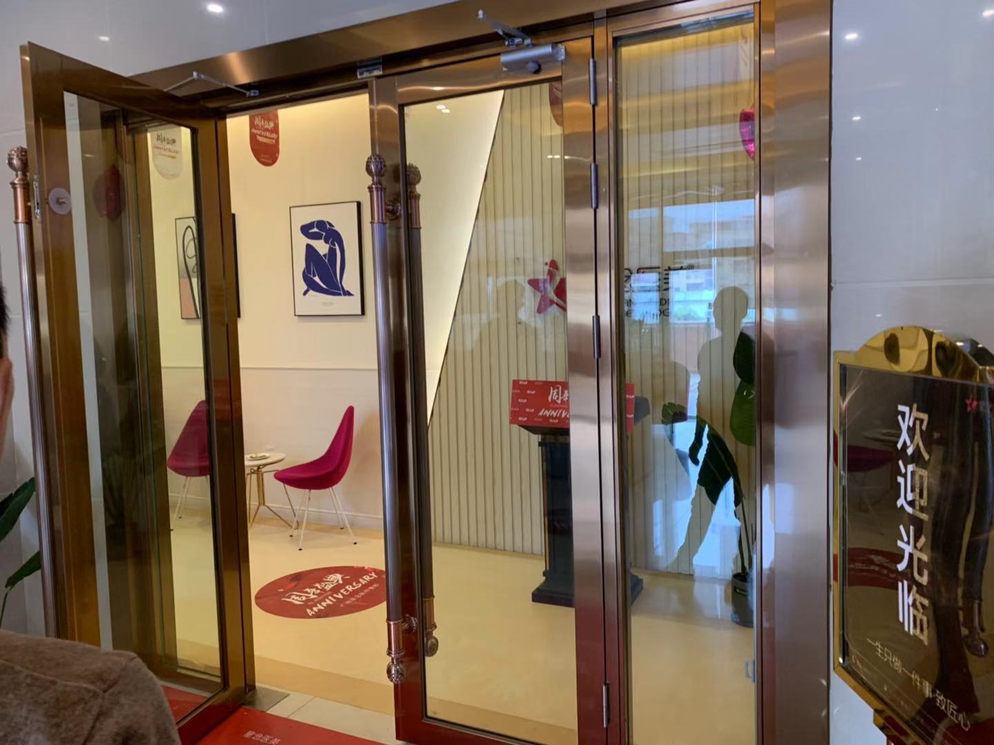 黑钛金玻璃门 甲级乙级 防火门消防门 钢制防火门 厂家直供