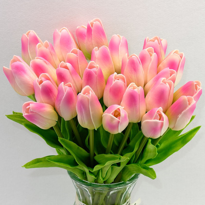 花亦花厂家直销仿真郁金香 家居装饰婚庆用品单支pu手感郁金香