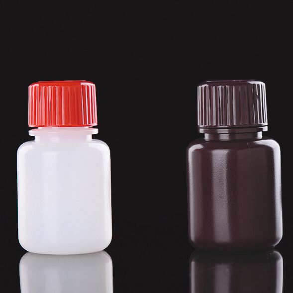 厂家现货塑料试剂瓶25mlpe试剂瓶塑料广口瓶