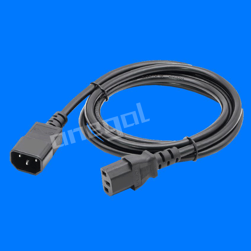 品字尾ac电源线 c13转c14电脑电源延长线 c13 c14 组合ac电源线