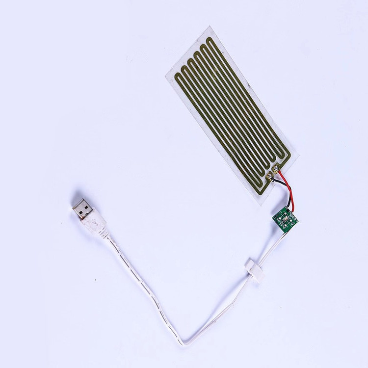 厂家直销 usb接口加热片 电热片 发热膜 柔性耐折叠耐高 支持定制