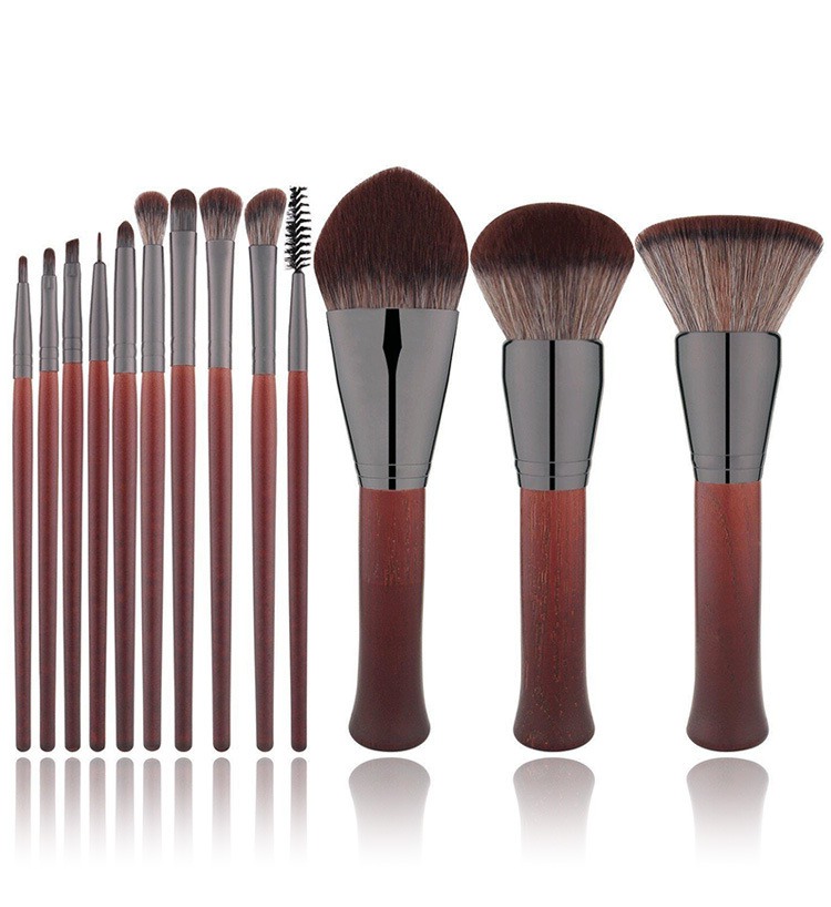 11支化妆套装高光修颜侧影刷粉底刷蜜粉腮红刷眼影刷唇刷化妆工具