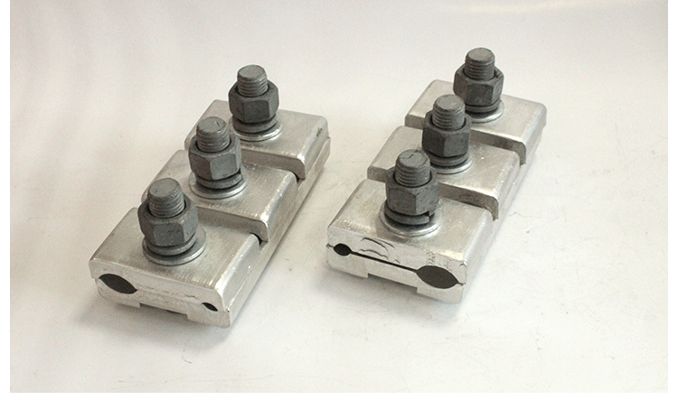 庆华电力金具jb-1铝并沟线夹电缆矩形并沟线夹电力