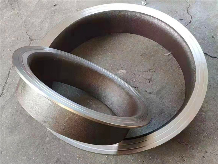 厂家直供 pn10 碳钢 不锈钢圆角翻边环板式活套lj 对焊环松套法兰