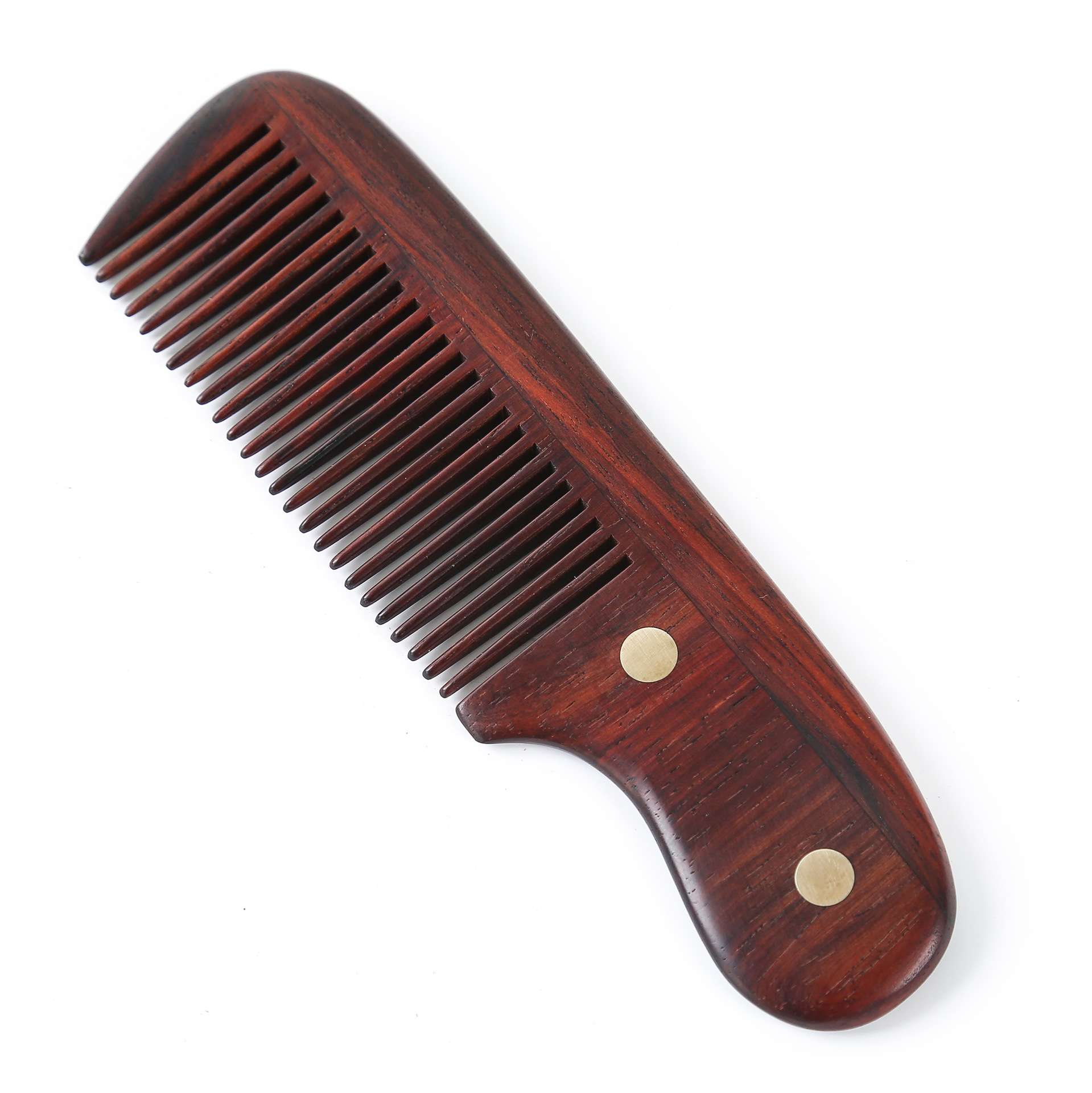 红酸枝儿童木梳子带礼盒檀木精美小号折叠便携木梳挂件定制刻字