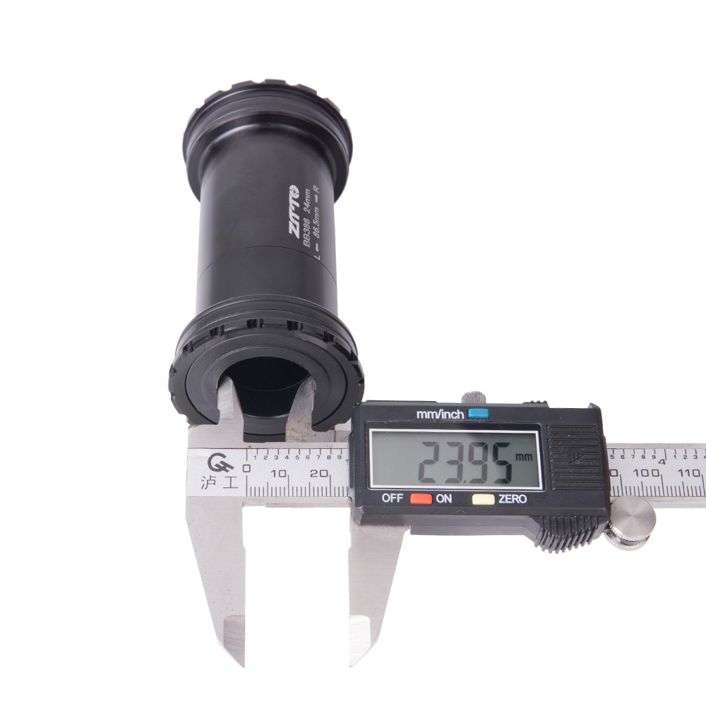 ztto追途 对锁中轴 bb386转24mm shiano规格牙盘用 培林中轴