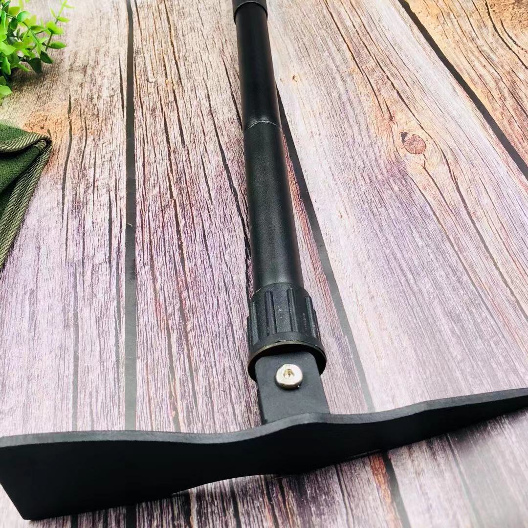 正品昌林1531折叠镐多功能镐便携园林工具黑色组合镐户外镐小镐头