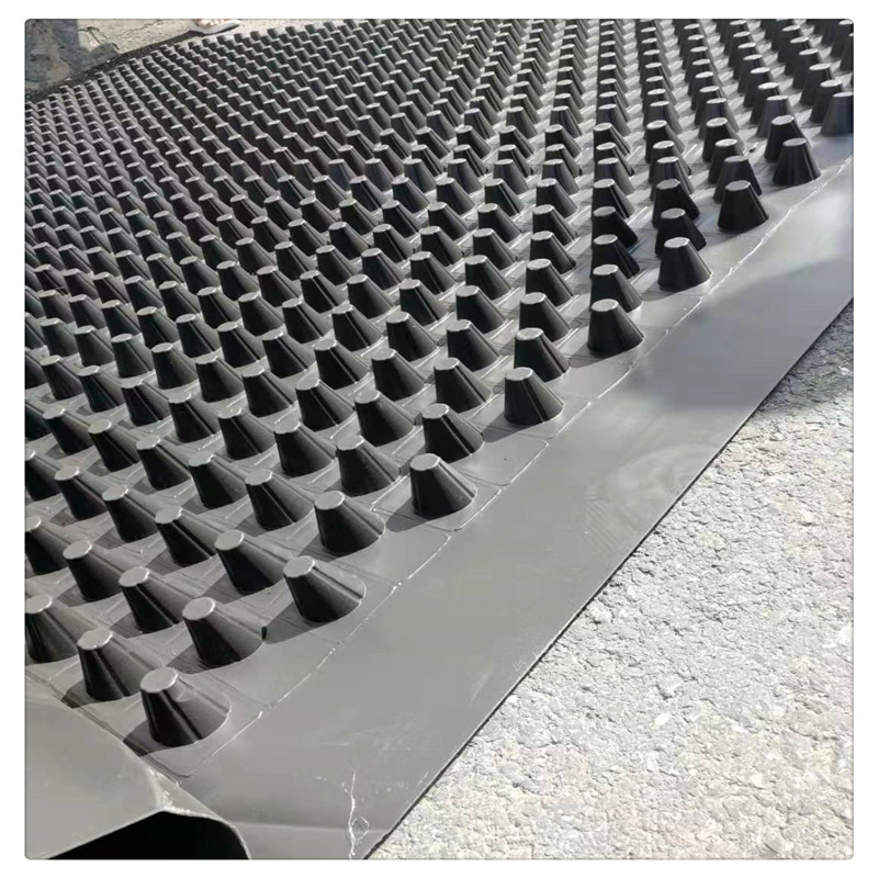 排水板楼顶花园种植蔬菜排水板屋顶花池保湿阻根渗水板透水土工布
