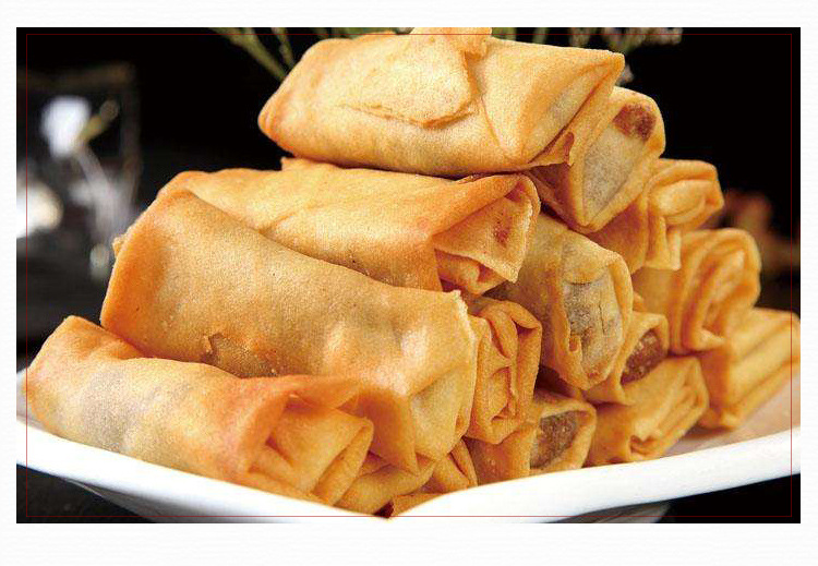 思念千味央厨黄金素春卷广式早茶点心速冻面点方便速食面点油炸