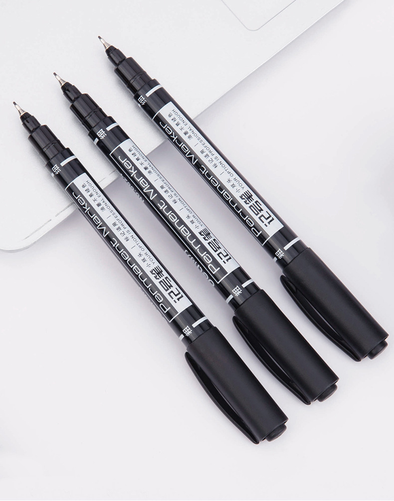 眼镜店工具 油性记号笔 眼镜加工记号笔 双头记号笔 马克笔