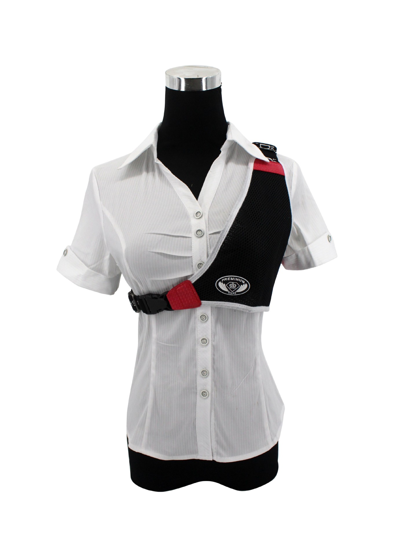 护胸弓箭射箭反曲弓复合护具护肩迪酷特护具射箭护胸可调节护具