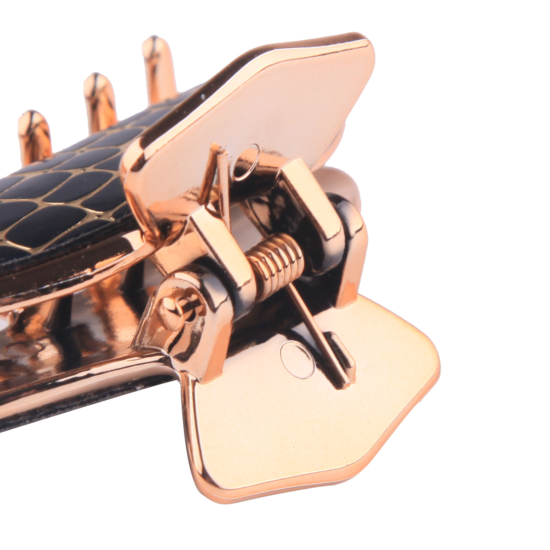 日韩简约发卡花纹爪子成人女士发饰中号弹簧洗澡盘发夹子抓夹批发